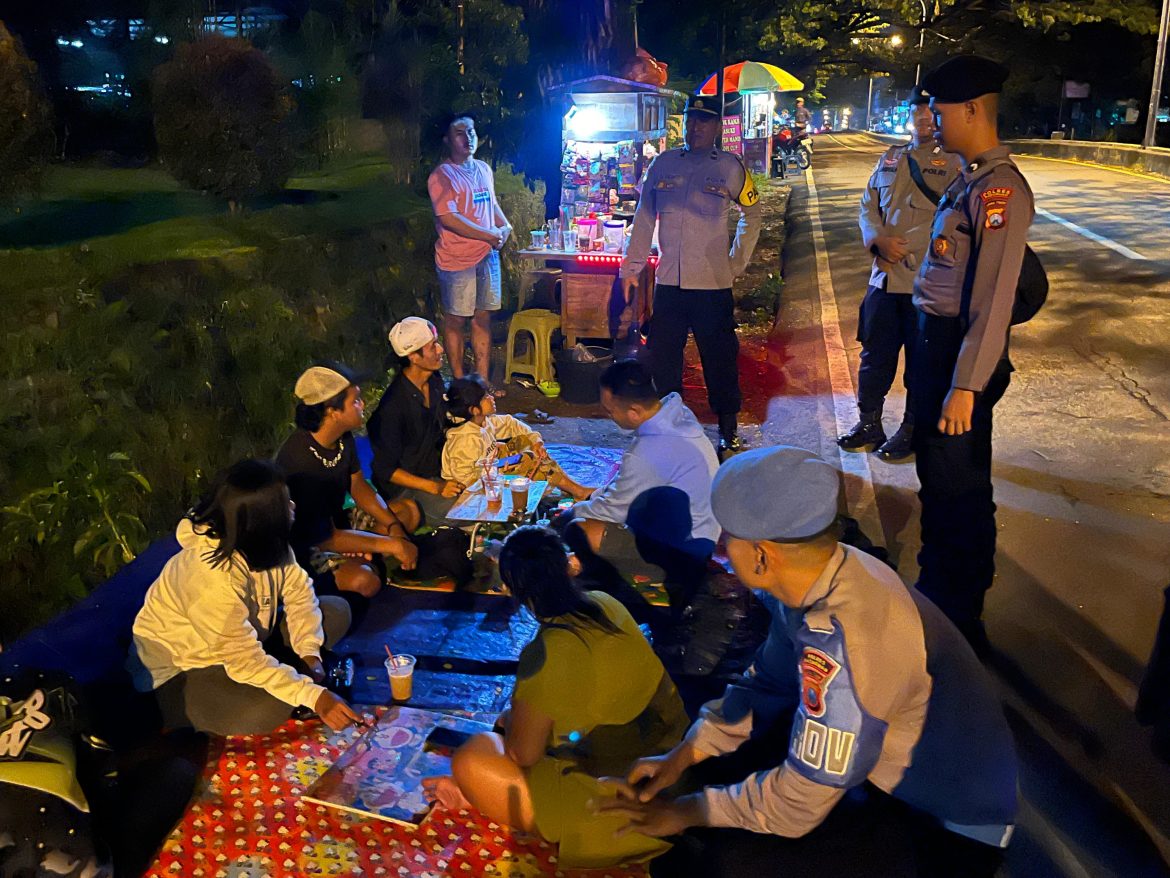 Polres Pasuruan di Malam Bulan Ramadhan Gelar Patroli Antisipasi 3C dan Geng Motor