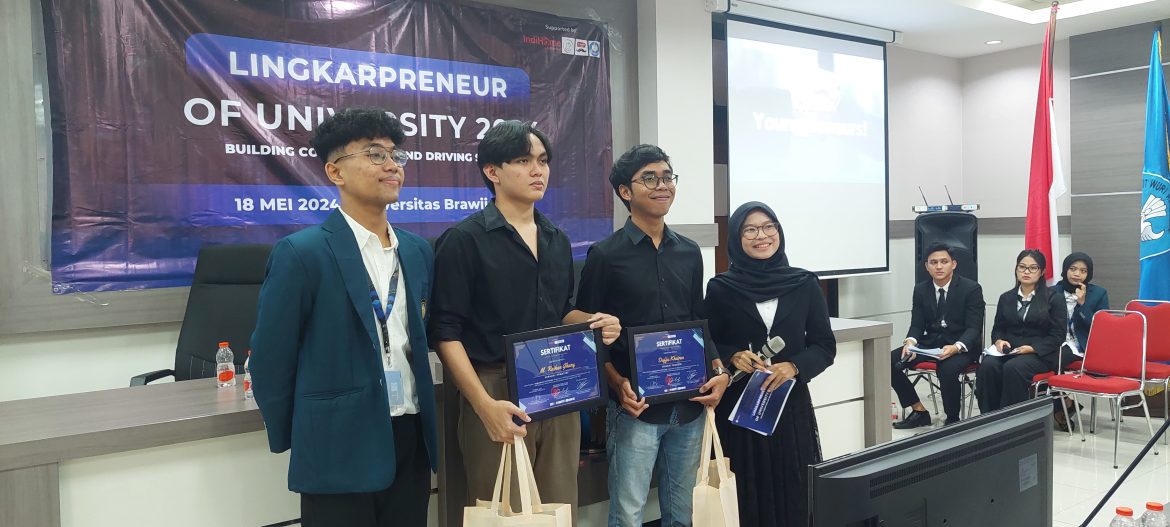 Mahasiswa UB Menggelar Talkshow “Lingkarpreneur of University 2024” Malang Raya
