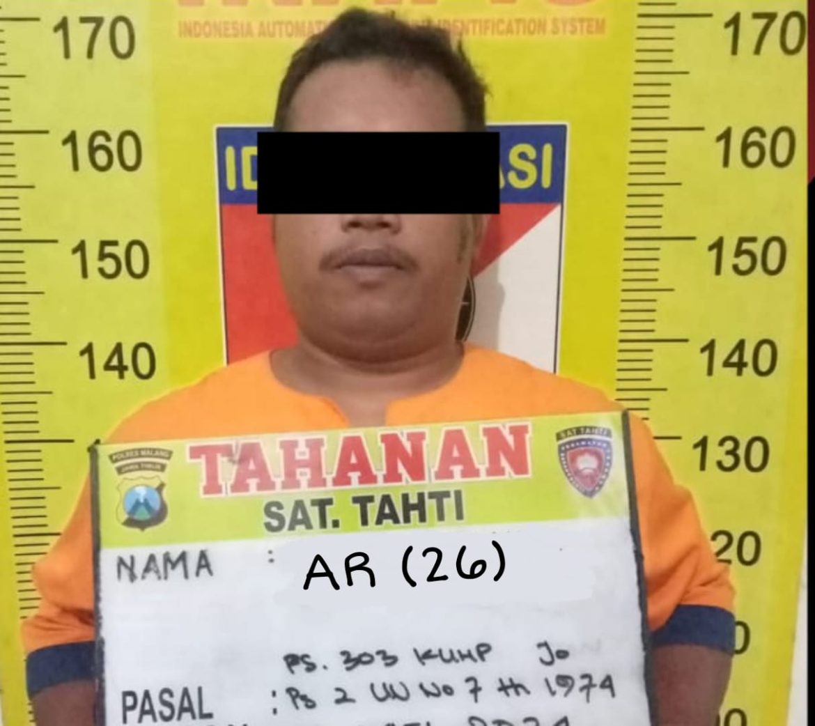 Polisi Ungkap Kasus Judi Online di Malang Satu Tersangka Berhasil Diamankan