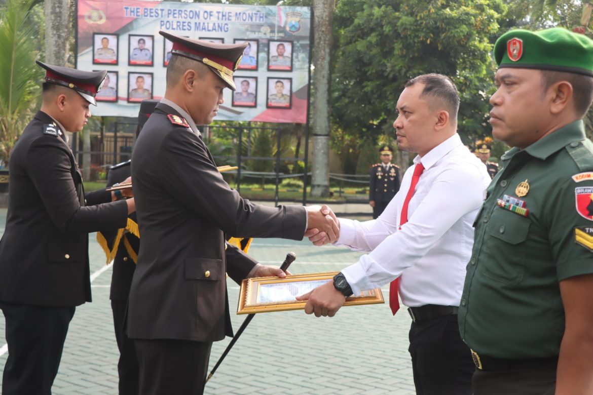 Upacara Hari Kebangkitan Nasional 2024: Polres Malang Tegaskan Komitmen Menuju Indonesia Emas