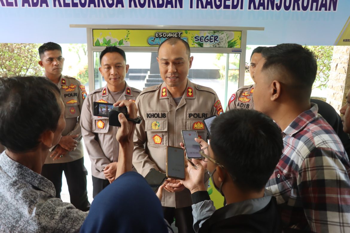 Polres Malang Kembali Salurkan Dukungan UMKM Kepada Keluarga Korban Tragedi Kanjuruhan
