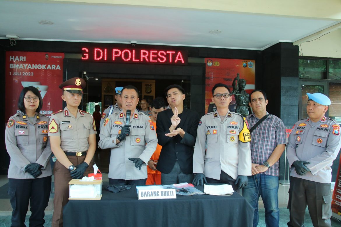Polresta Malang Kota Berhasil Amankan Tersangka Pencuri Motor Milik Polisi