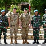 Kunjungan Dansatgas Yonmek TNI KONGA XIII-R/UNIFIL Ke Markas LAF Perkuat Kerjasama Kedua Negara