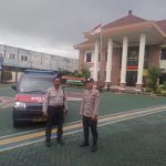 Patroli Dialogis Panit Binmas Kepada Security di Kantor Pengadilan Agama Wilayah Kepanjen