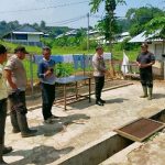 Kapolsek Jabung bersama Anggota Laksanakan Patroli Sekaligus berikan Pembinaan Bagi Satpam