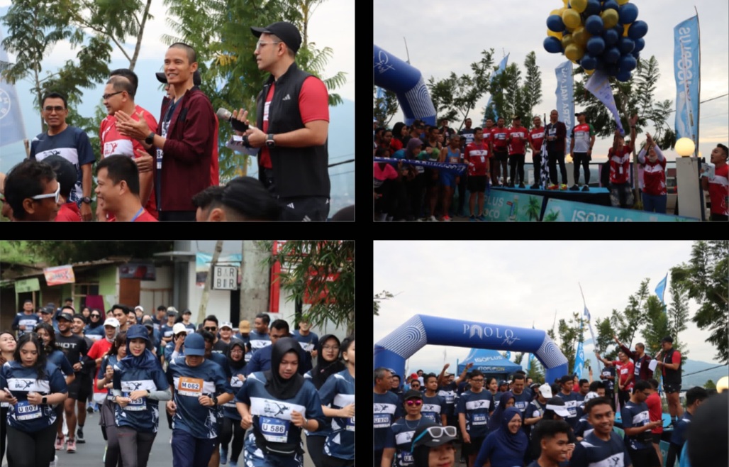 Memeriahkan HUT Bhayangkara ke-78 Menggelar Acara Paolo Run Fest