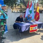 Kerjasama CIMIC Indobatt XXIII-R dan G9 CIMIC Project Sector East Dalam Penyaluran Bantuan Untuk Baladiyah Frun