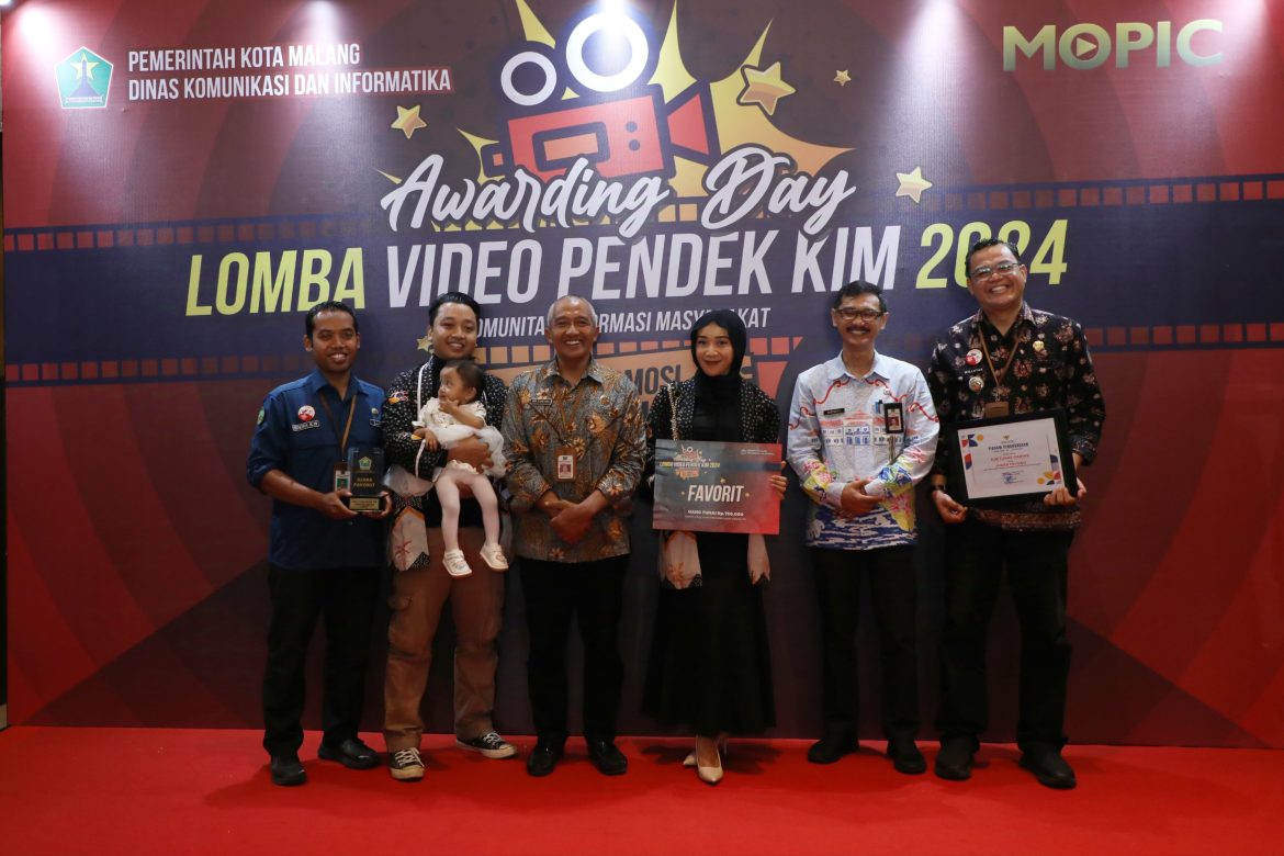 Diskominfo Gelar Awarding Lomba Film Pendek KIM, Upaya Mengangkat UMKM