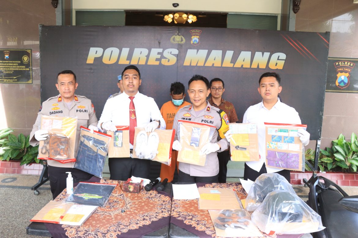 Kurang dari 30 Jam, Polres Malang Berhasil Ungkap Kasus Pembunuhan di Kepanjen