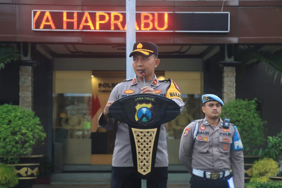 Apel Siaga Malam Natal, Polres Malang Kerahkan Ratusan Personel untuk Amankan Perayaan