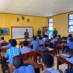 Pembinaan Teritorial di SMP YPK Martin Luther Distrik Sentani, Oleh Personel Yonif 751/VJS