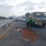 Respon Cepat Unit Gakkum Polres Malang Datangi Laka Lantas di Jalan Tol Lawang