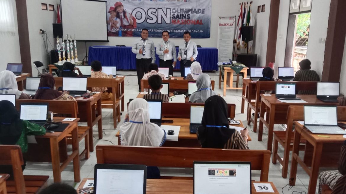 Jaring Bakat Siswa di Bidang Sains dan Teknologi Korwil Dindik Gedangan Gelar OSN
