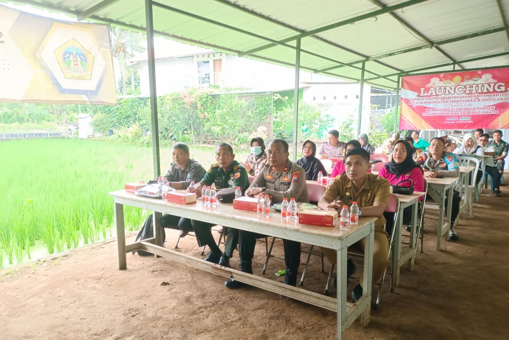 Muspika Pagelaran bersama Bhayangkari Ikuti Launching Program P2L dalam Rangka Mendukung Asta Cita