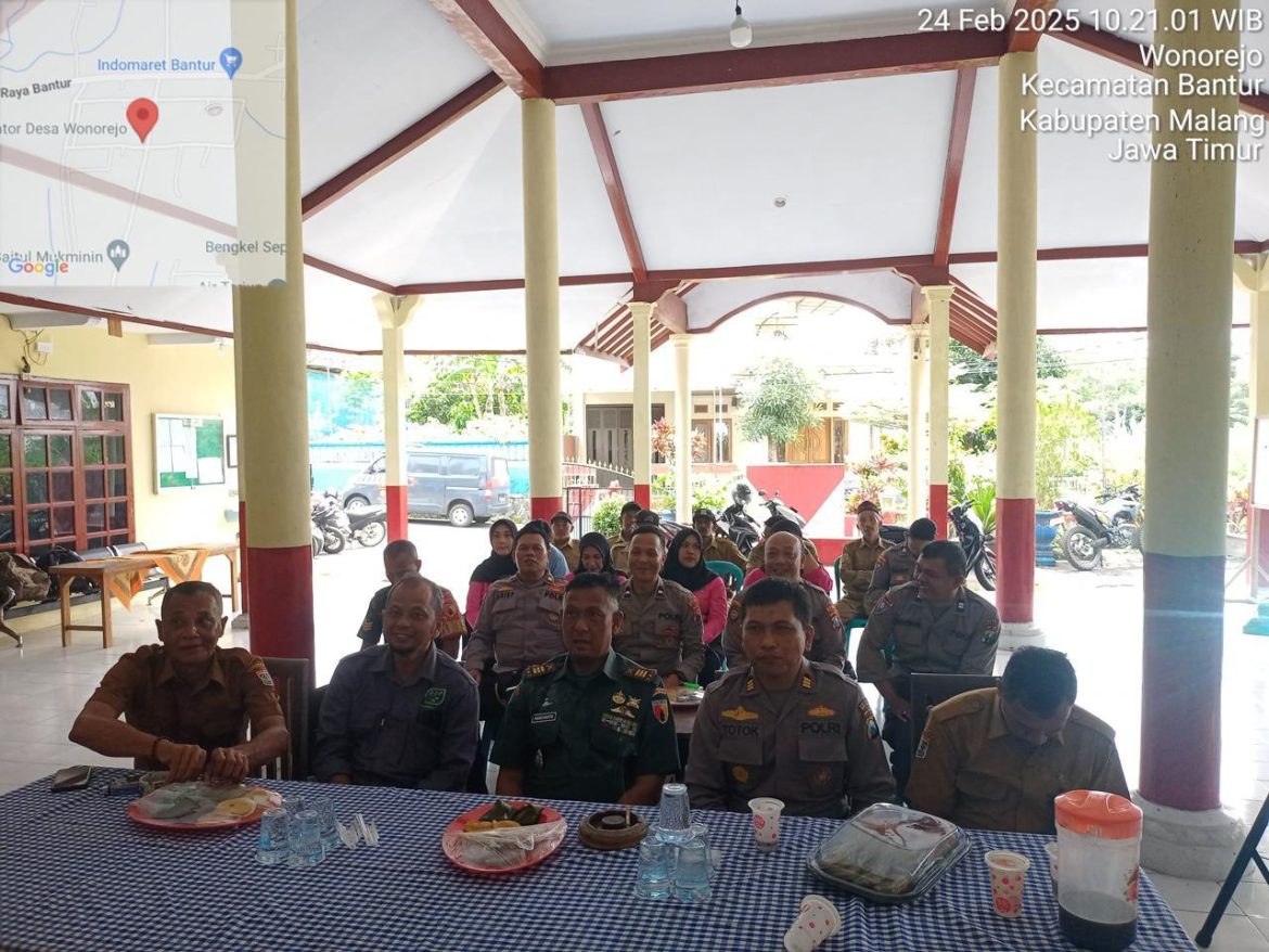 Muspika Bantur bersama Bhayangkari Ikuti Launching Program P2L dalam Rangka Mendukung Asta Cita