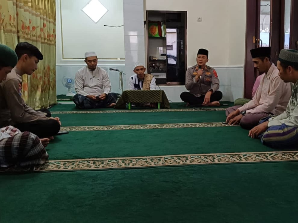 Selama Ramadhan, Kapolsek Wajak Rutin Menyampaikan Pesan untuk Menjaga Keamanan Wilayah
