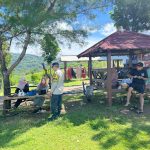 Regu Patroli Polsek Donomulyo berikan Himbauhan Kamtibmas Pengunjung Wisata Paralayang Modangan