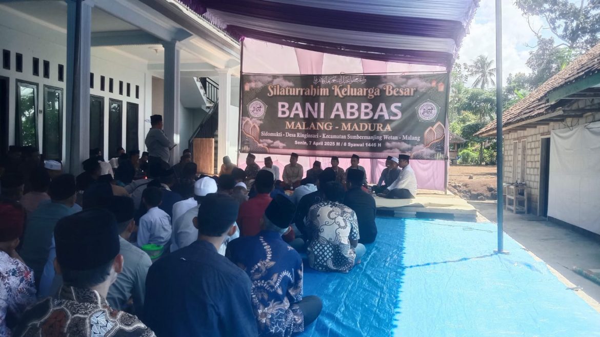 Keluarga Besar Bani Abbas Madura Halal Bihalal di Malang Selatan