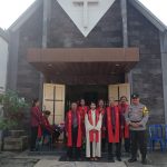 Polsek Donomulyo Laksanakan Pengamanan Ibadah Jumat Agung di Gereja GKJW Donomulyo