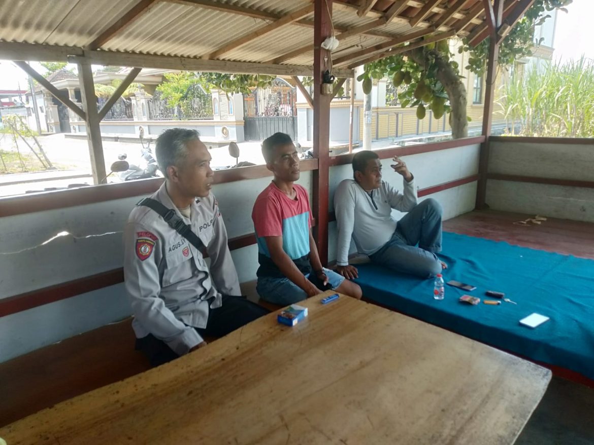 Polsek Gondanglegi Dialogis bersama Pemuda Desa Gondanglegi Kulon