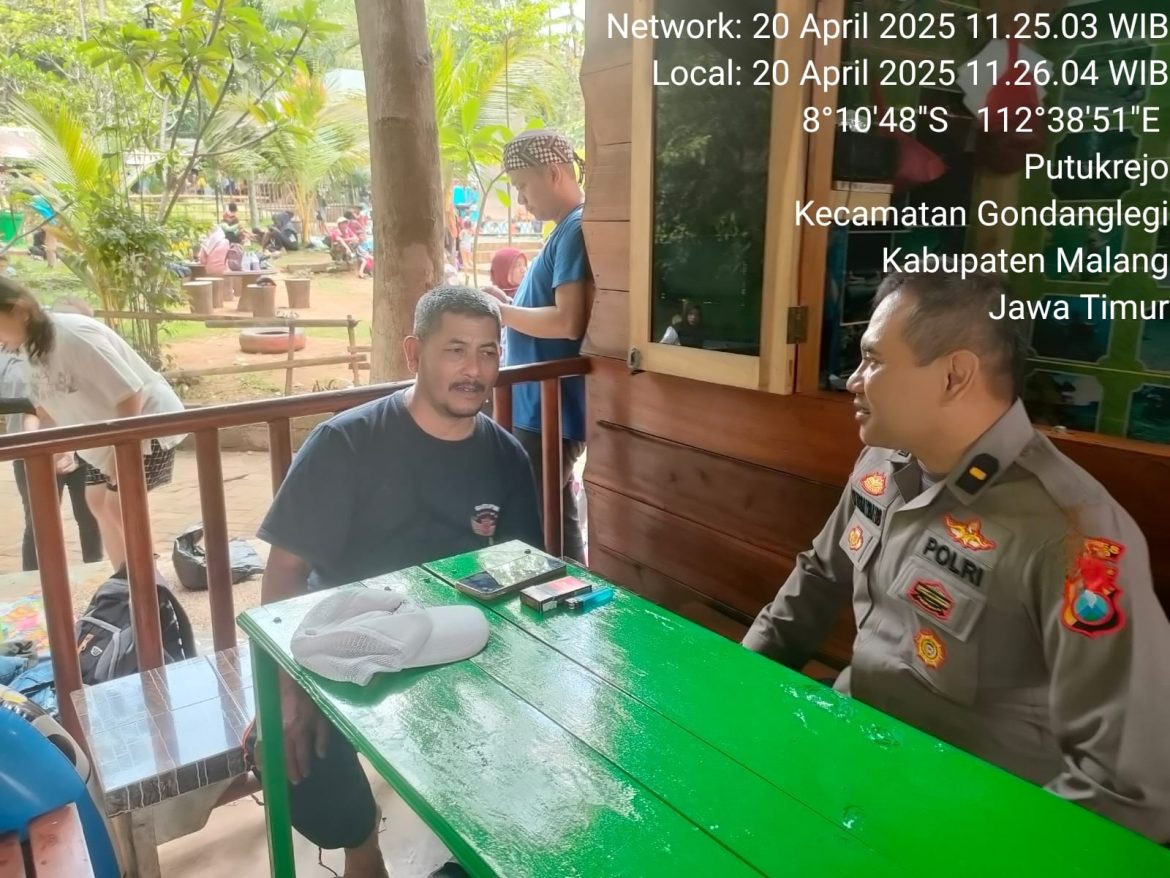 Polsek Gondanglegi Jalin Silaturahmi Bersama Masyarakat Desa Putat Putukrejo