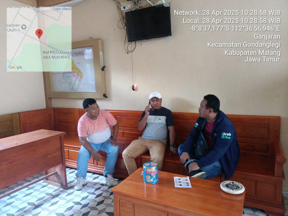 Polsek Gondanglegi Jalin Silaturahmi dengan Toga dan Tomas di Desa Ganjaran