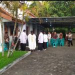 Polsek Pagelaran Kerahkan Personel Amankan Perayaan Paskah di Gereja Santo Agustinus Desa Sidorejo