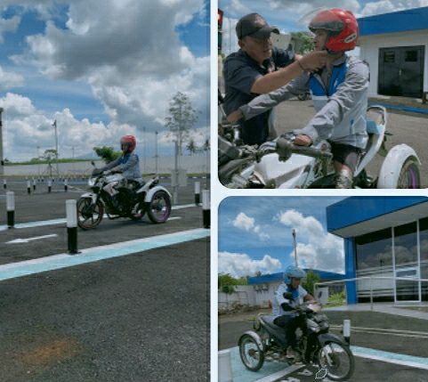 Satpas Prototype Polres Malang Layani Empat Pemohon SIM Disabilitas