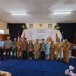 Kapolsek Donomulyo Beserta Muspika Hadiri Acara Pisah Sambut Kepala Sekolah SMPN 1 Donomulyo