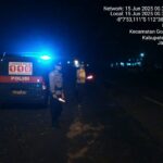 Polsek Gondanglegi Gelar Patroli Malam di Desa Ketawang untuk Antisipasi Balap Liar