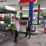 Cegah Aksi Kejahatan Siang hari, Polsek Donomulyo Laksanakan Patroli di SPBU