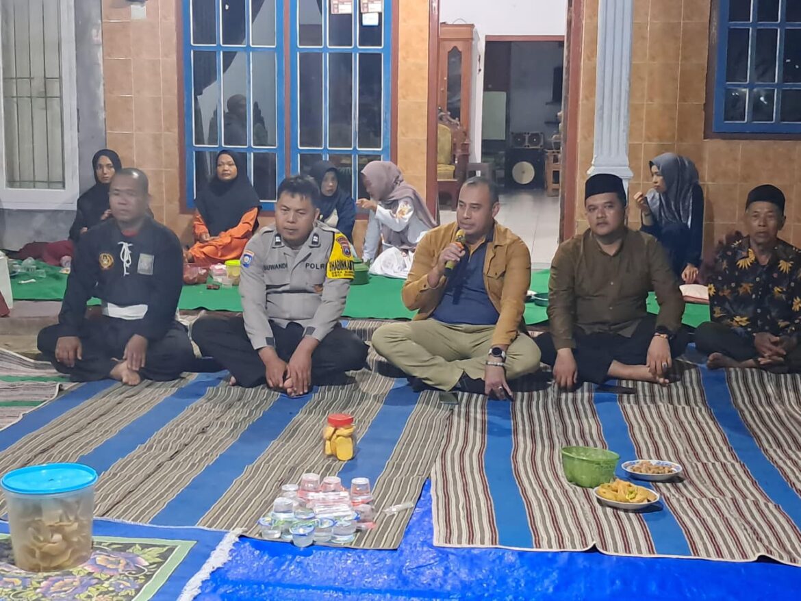 Polsek Donomulyo Hadiri Giat Tasyakuran Warga Baru PSHT Paruh 16 Ranting Pagak