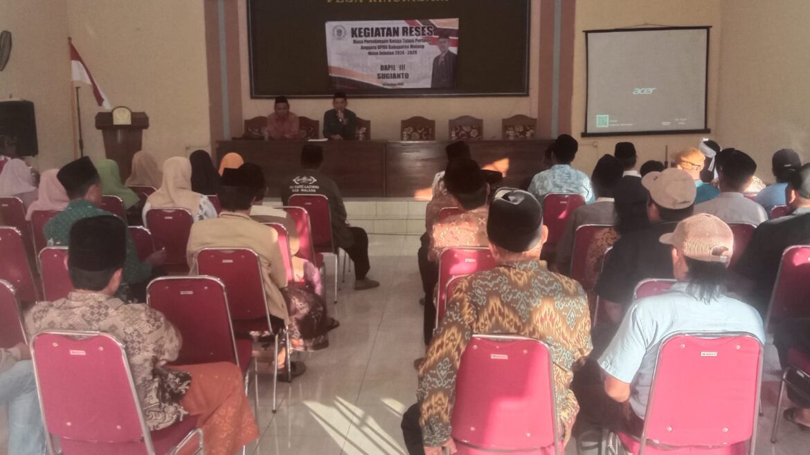 Antuniasme Warga Ringinsari Hadiri Reses H. Sugianto di Tanah Kelahiran
