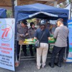 Polsek Karangploso Gelar Pasar Murah 2 Ton Beras, Kurang dari 1 Jam Beras Ludes Diborong Warga