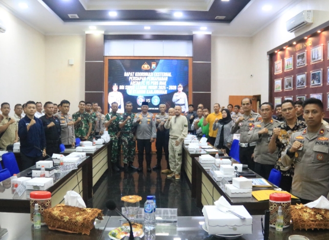 Polres Malang Matangkan Pengamanan Laga Perdana Arema FC di Kanjuruhan