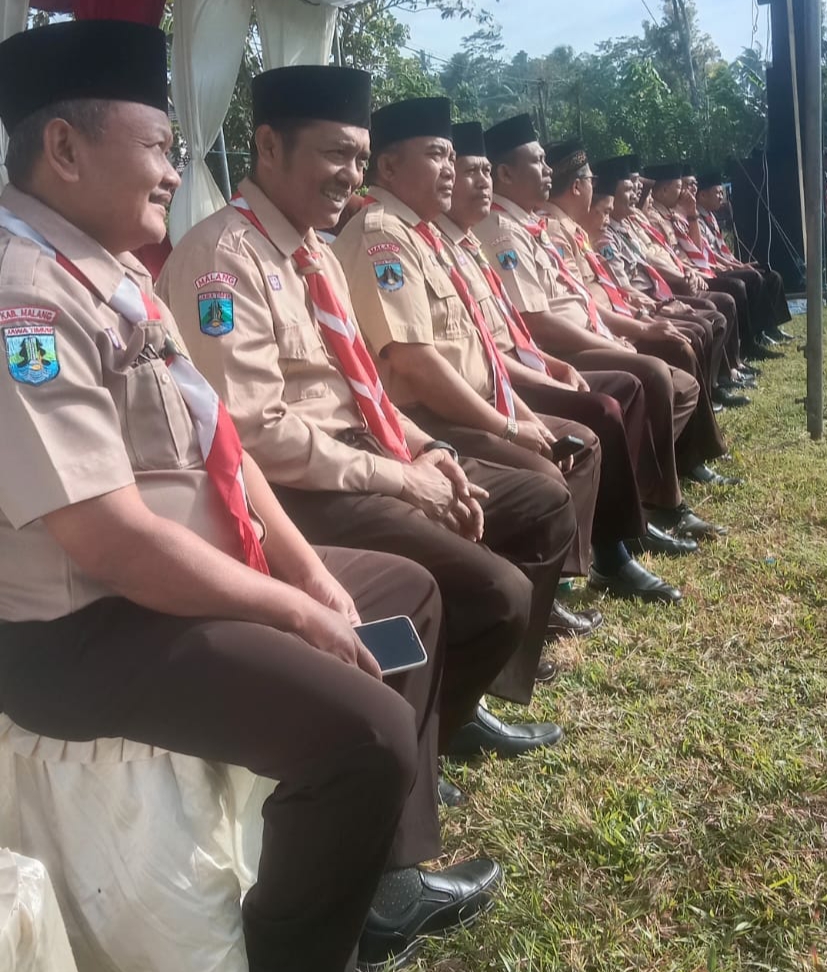 Apel Besar Hari Jadi Pramuka ke-64. Kegiatan Pramuka di Sumbermanjing Wetan Harus Lebih Ditingkatkan