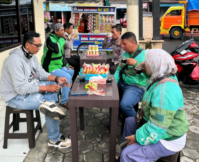 Polres Malang Gelar Apel dan Deklarasi Damai Bersama Komunitas Ojol