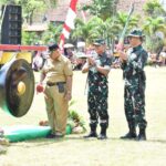 Bupati Malang Resmi Bula TMMD Ke-126 Kodim 0818/Malang-Batu di Desa Lebakharjo