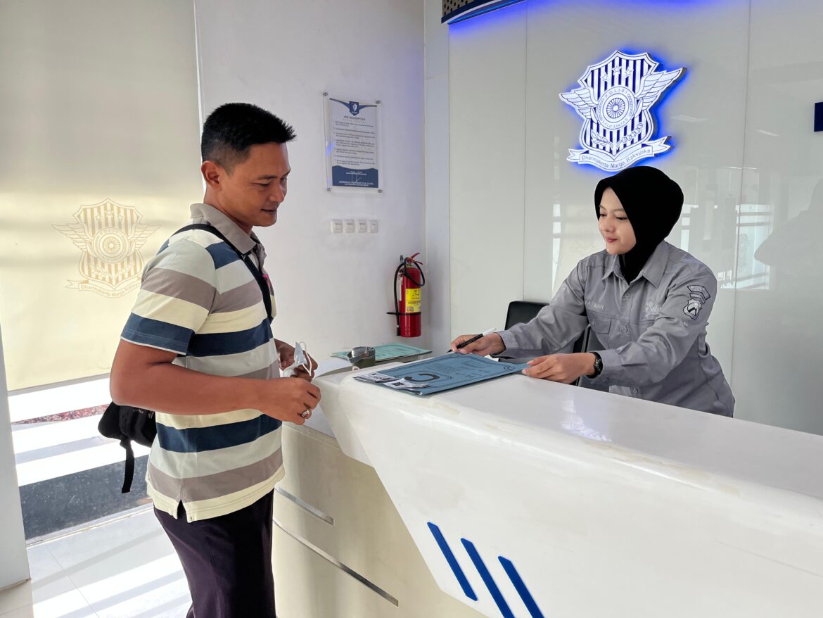 Polantas Menyapa, Beri Edukasi Bahaya Penipuan Segitiga 