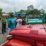 Satlantas Polres Malang Gandeng Komunitas Jeep Sosialisasikan Tertib Berlalu Lintas