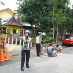 Fokus Pejalan Kaki, Satlantas Polres Malang Benahi Zebra Cross di Operasi Zebra Semeru
