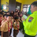 Satlantas Polres Malang Gencar Edukasi Siswa Sekolah soal Tertib Berlalu Lintas