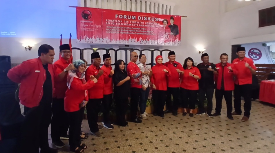 Pasca Konggres VI, FGD DPC PDI Perjuangan Kota Malang untuk Menghadapi Situasi Politik Saat Ini