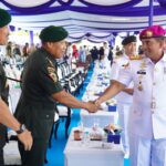 Kaskostrad & Panglima Divif 2 Kostrad Hadiri Upacara HUT Armada RI