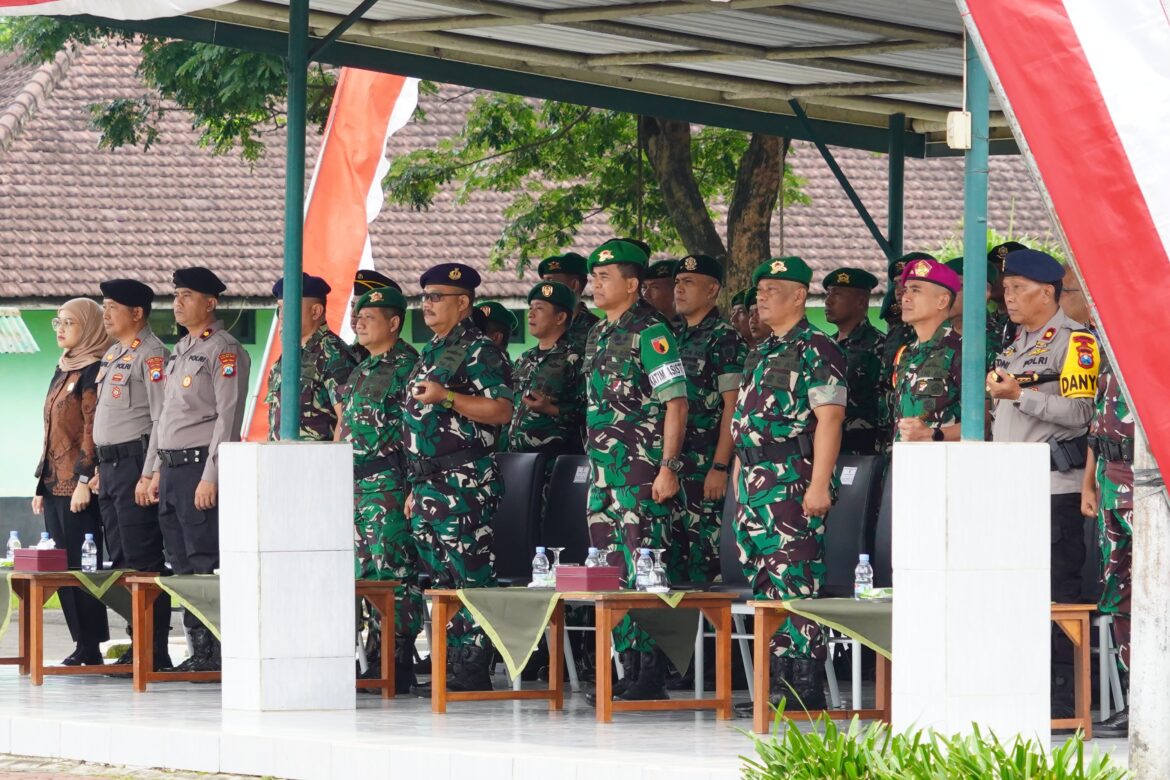 Pangdivif 2 Kostrad Pimpin Upacara gerak jalan Tonting Yudha Wastu Pramuka Jaya Tahun 2025