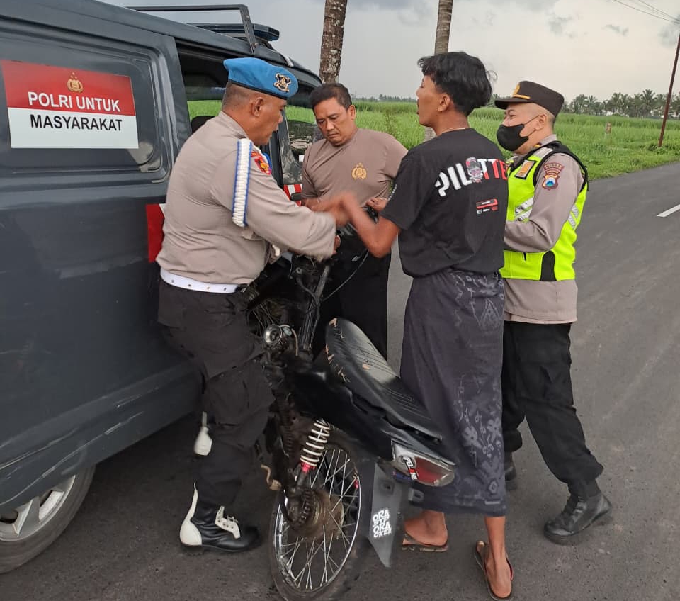 Balap Liar di Gondanglegi Dibubarkan Polisi Usai Warga Lapor 110