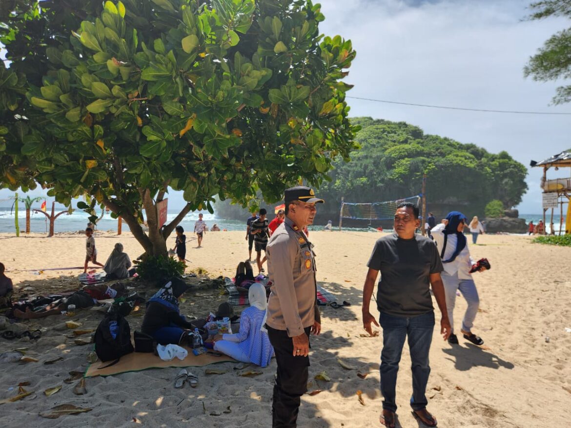 Libur Long Weekend, Polres Malang Tingkatkan Patroli di Tempat Wisata Pantai
