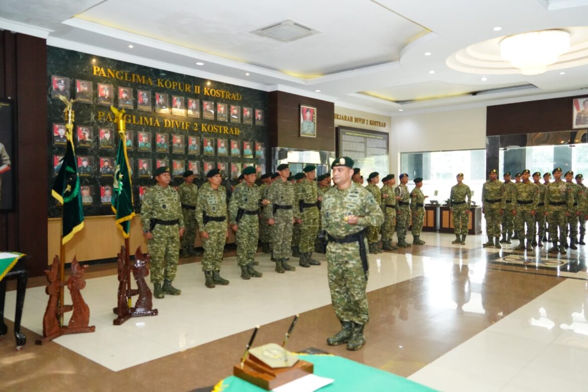 Penyerahan Jabatan Danbrigif 6 Kostrad: Kolonel Fardin Wardhana Resmi Digantikan Letkol Fajar Akhirudin
