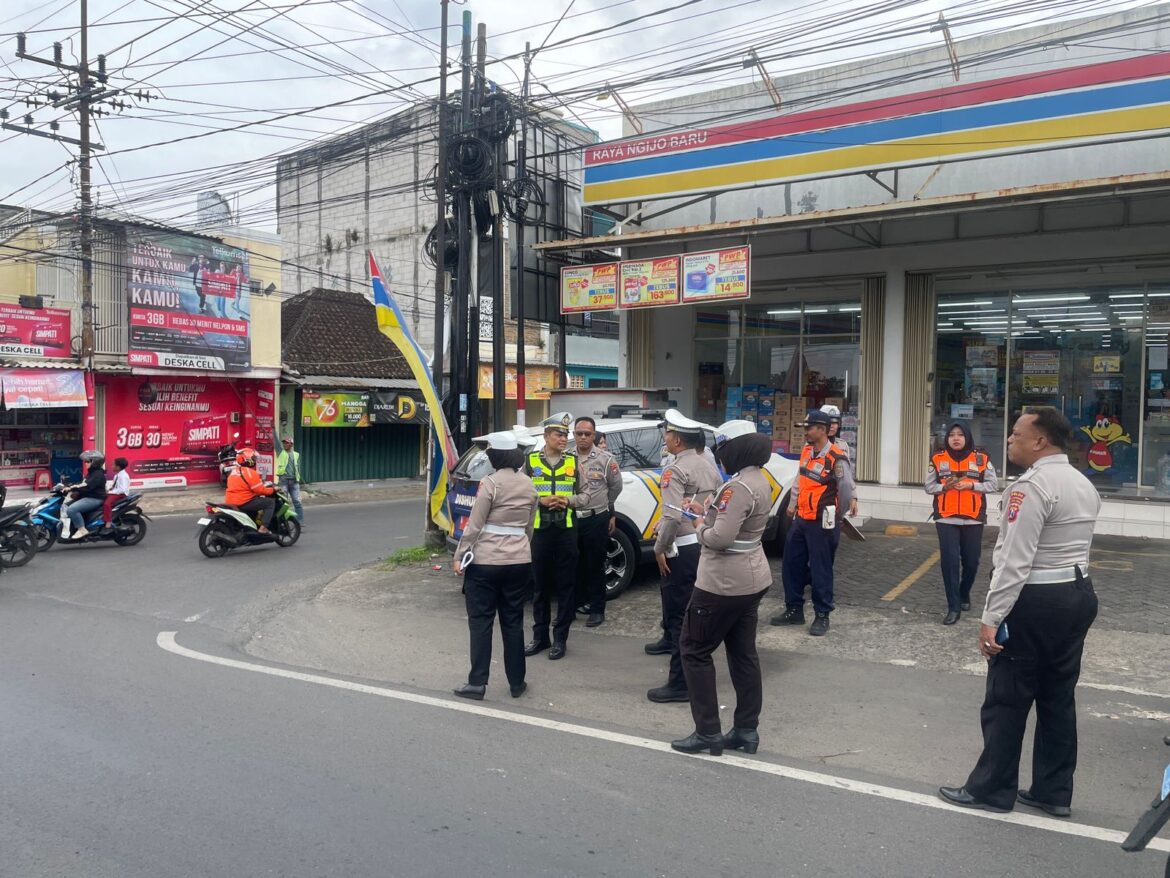Jelang Ramadan, Satlantas Polres Malang Petakan Blackspot dan Rawan Bencana Bareng Ditkamsel Polda Jatim