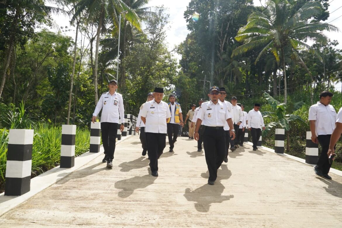Akses Desa Menuju Pasar Jadi Perhatian Pemkab Malang Usai Peresmian Jembatan Madakaripura di Desa Bandungrejo
